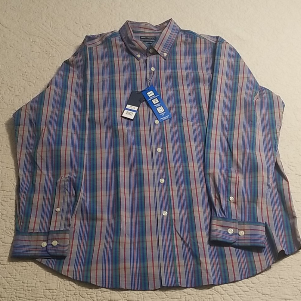 NWT Men's XL Saddlebred longsleeve shirt